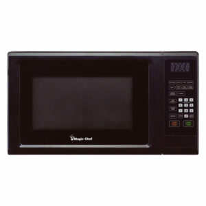1.1-Cu. Ft. 1000W Countertop Microwave Oven w/ Push-Button Door, Black