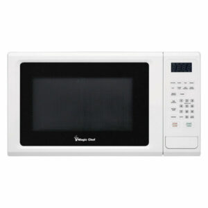 1.1-Cu. Ft. 1000W Countertop Microwave Oven w/ Push-Button Door, White