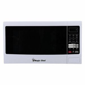 1.6-Cu. Ft. 1100W Countertop Microwave Oven w/ Push-Button Door, White