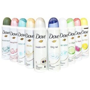 10-pack Dove Antiperspirant Spray Deodorant