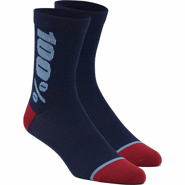 100% Rythym Merino Performance Socks - S/M - Navy