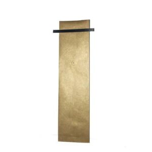 12-16 Ounce Foil Gusseted Coffee Bags with Tin Ties and Valve - TAN KRAFT, 500 Count Box