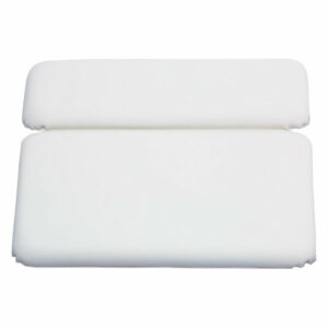 2 Panel Bath Spa Pillow White