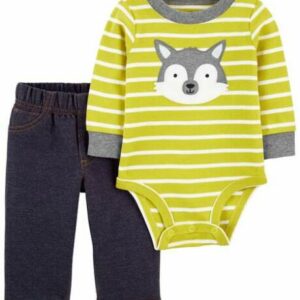 2-Piece Husky Bodysuit Pant Set