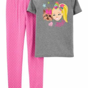 2-Piece Jojo Siwa 100% Snug Fit Cotton PJs