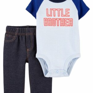 2-Piece Little Brother Bodysuit Pant Set