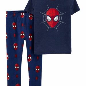 2-Piece Spider-Man 100% Snug Fit Cotton PJs