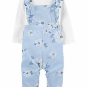 2-Piece Tee & Floral Jumpsuit Set