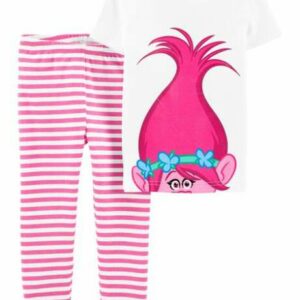 2-Piece Trolls™100% Snug Fit Cotton PJs