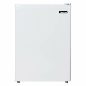 2.4-Cu. Ft. Mini Refrigerator w/ Half-Width Freezer Compartment, White