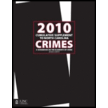 2010 Supplement to North Carolina Crimes
