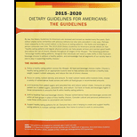 2015-2020 Dietary Guidelines Supplement