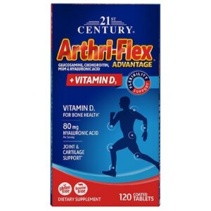 21st Century Arthri-Flex Advantage Glucosamine, Chondroitin, MSM + Vitamin D3 Tablets - 120.0 ea