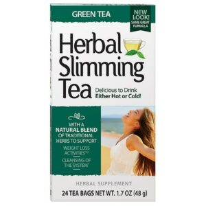 21st Century Herbal Slimming Tea Green Tea - 0.06 oz x 24 pack