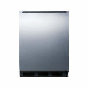 24"W Counter Height Refrigerator, Freezer CT663BBISSHH
