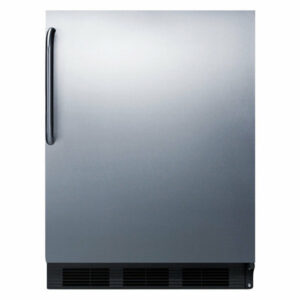 24"W Counter Height Refrigerator, Freezer CT663BBISSTB