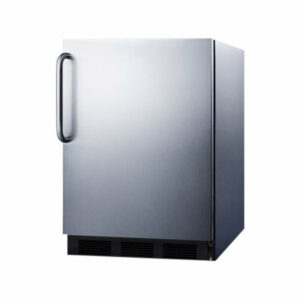 24"W Counter Height Refrigerator, Freezer CT663BCSS
