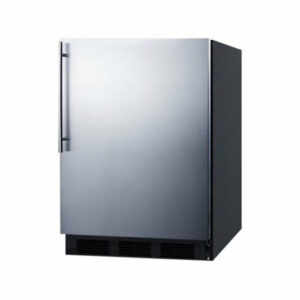 24"W Counter Height Refrigerator, Freezer CT663BSSHV