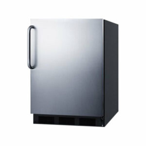 24"W Counter Height Refrigerator, Freezer CT663BSSTB