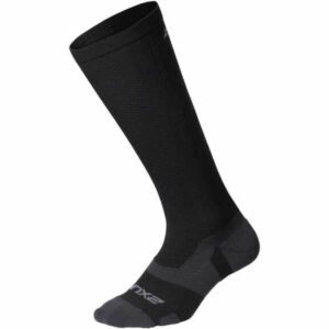 2XU Vectr Light Cushion Compression Socks - Black-Titanium