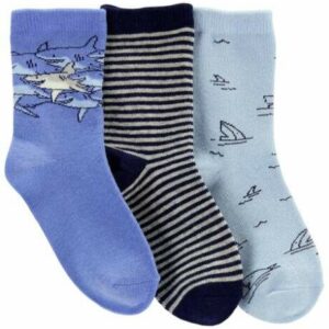 3-Pack Shark Crew Socks