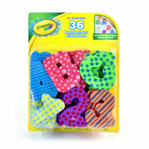 36 Foam Bath Letters And Numbers