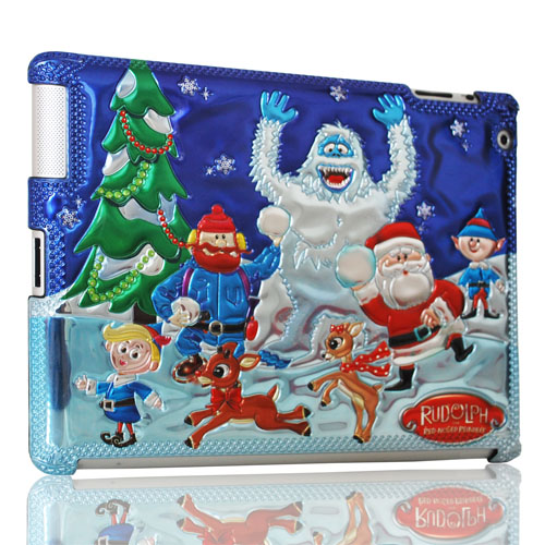 3D Luxe Protector Case for Apple iPad 2 / 3 (Rudolf and Friends)