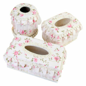 3PCS Nice Pumping Tray Toilet Living Room Tissue Box Holder Cover