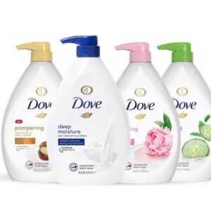 4-pack Dove Shower Gel Body Wash W/ Pump