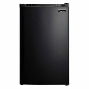 4.4-Cu. Ft. Refrigerator With Full-Width Freezer Compartment, Black