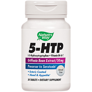 5-HTP with Vitamin B6 & Vitamin C for Mood Support - 50 MG (30 Tablets)