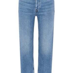 70s Stove Pipe blue straight-leg jeans