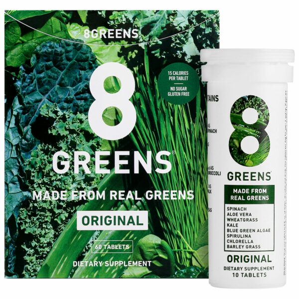 8Greens 8G Dietary Supplement 6 pack x 10 tablets