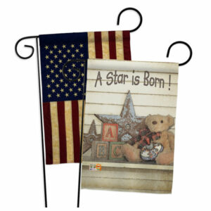 A Star is Born! Special Occasion Family Garden Flags Pack