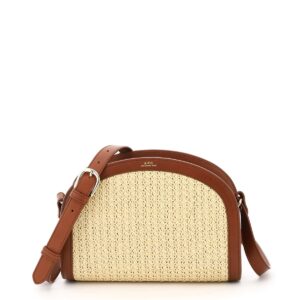 A.P.C. 0 OS Beige, Brown Leather