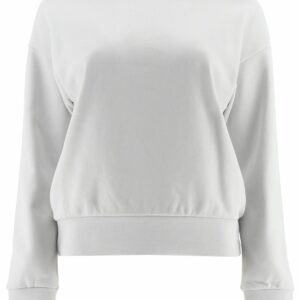 A.P.C. ANNIE SWEATSHIRT WITH MICRO LOGO XS Grey Cotton