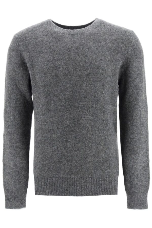 A.P.C. DIEGO CREWNECK SWEATER XL Grey Wool