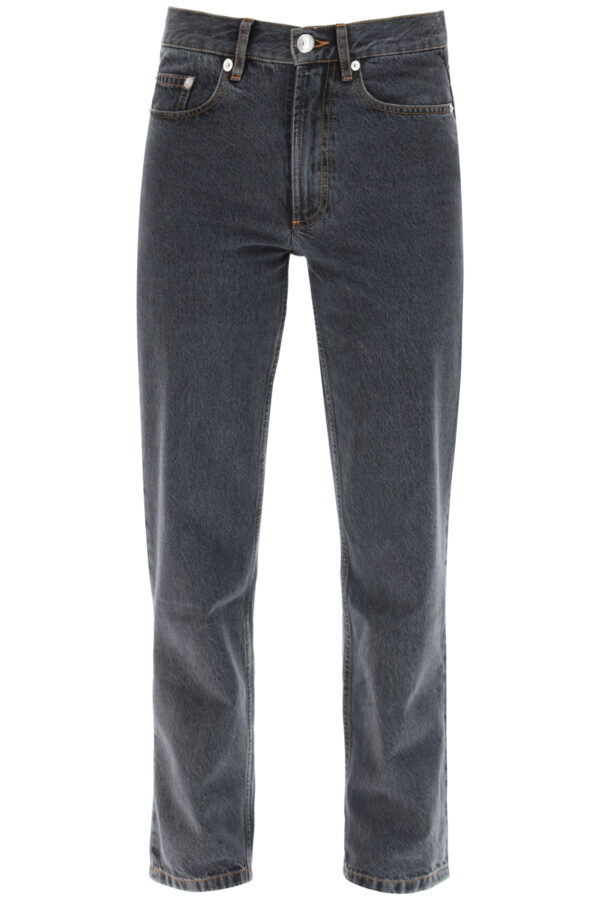 A.P.C. MARTIN JEANS 25 Black Cotton, Denim