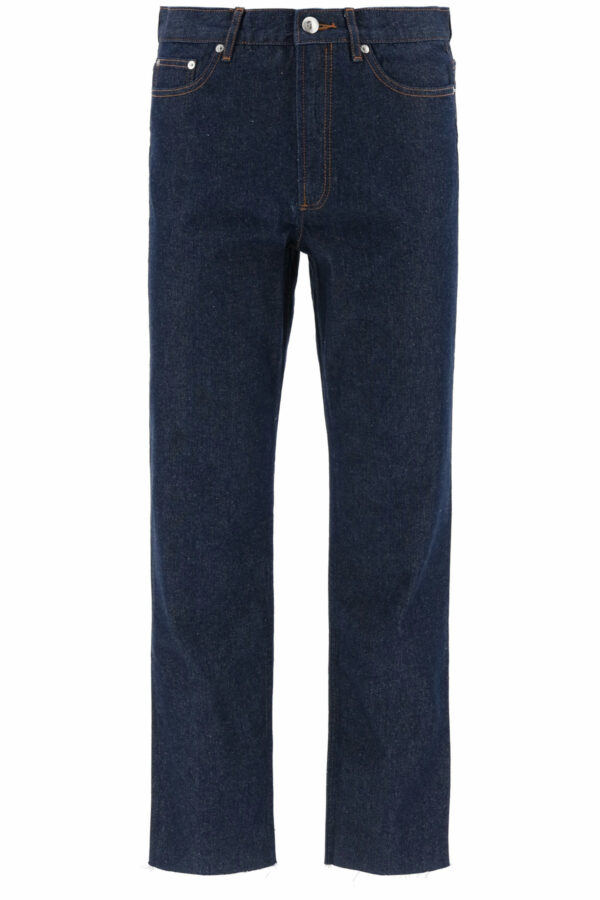 A.P.C. RAW DENIM JEANS 30 Blue Cotton, Denim