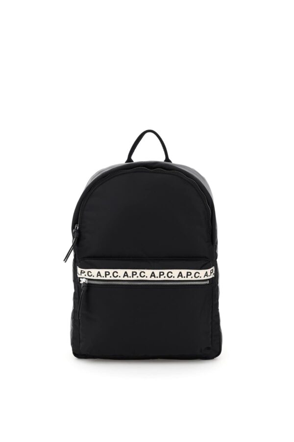 A.P.C. REPEAT NYLON BACKPACK OS Black Technical