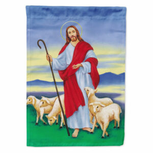 AAH6876GF Jesus The Good Shepherd Garden Flag, Small, Multicolor