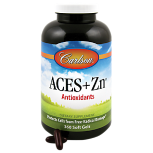 ACES + Zn Antioxidants - Vitamins A, C, E Plus Selenium & Zinc (360 Softgels)