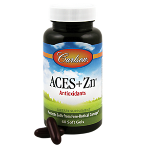 ACES + Zn Antioxidants - Vitamins A, C, E Plus Selenium & Zinc (60 Softgels)