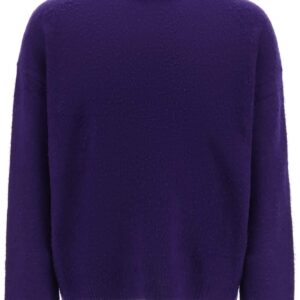 ACNE STUDIOS BRUSHED SWEATER M Purple Wool