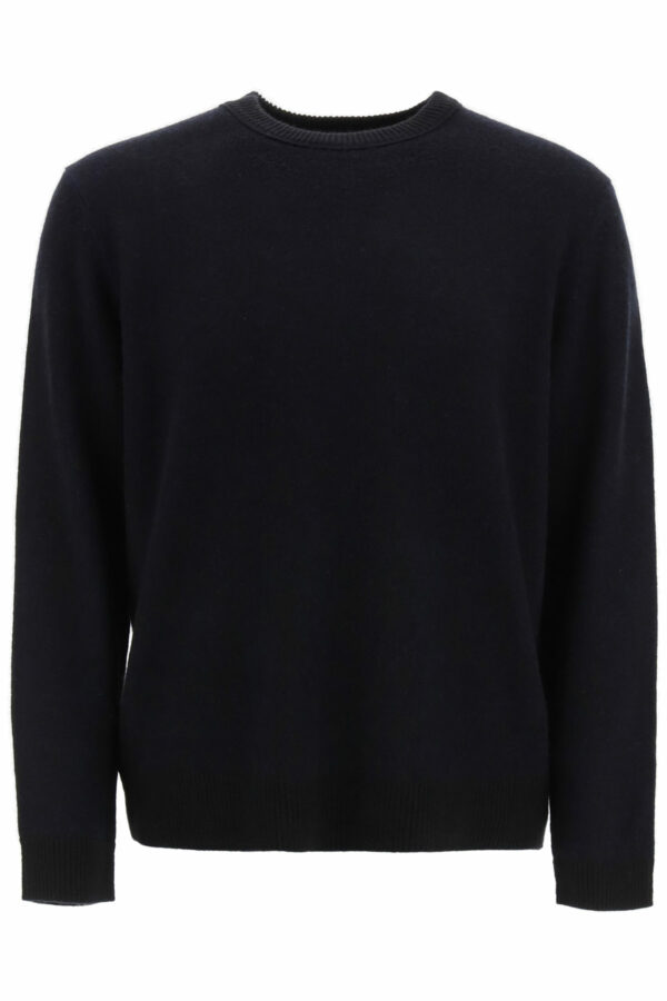 ACNE STUDIOS CASHMERE SWEATER L Black, Blue Cashmere