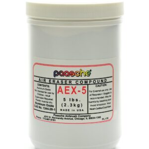 AEC Air Eraser and Compounds AEX compound for fast cutting and etching 5 lb.