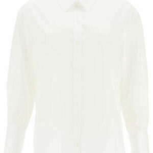 ALEXANDER MCQUEEN POPLIN SHIRT 36 White Cotton