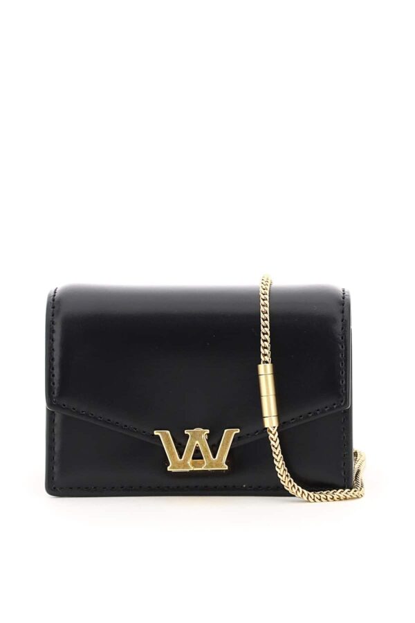 ALEXANDER WANG W LEGACY MICRO BAG OS Black Leather