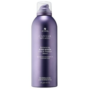 ALTERNA Haircare CAVIAR Anti-Aging® Restructuring Bond Repair Leave-In Treatment Mousse 8.5 oz/ 241 g