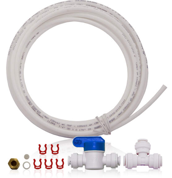 APEC Water Ice Maker Kit With 1/4" O.D.Tubing for Reverse Osmosis Systems